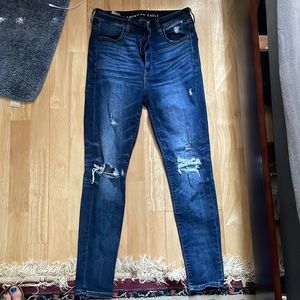 American Eagle highest rise leggings size 4 short